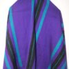 Himalayan Yak Wool Winter Shawl - Purple Stripe