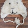 yak wool white color woolen hat