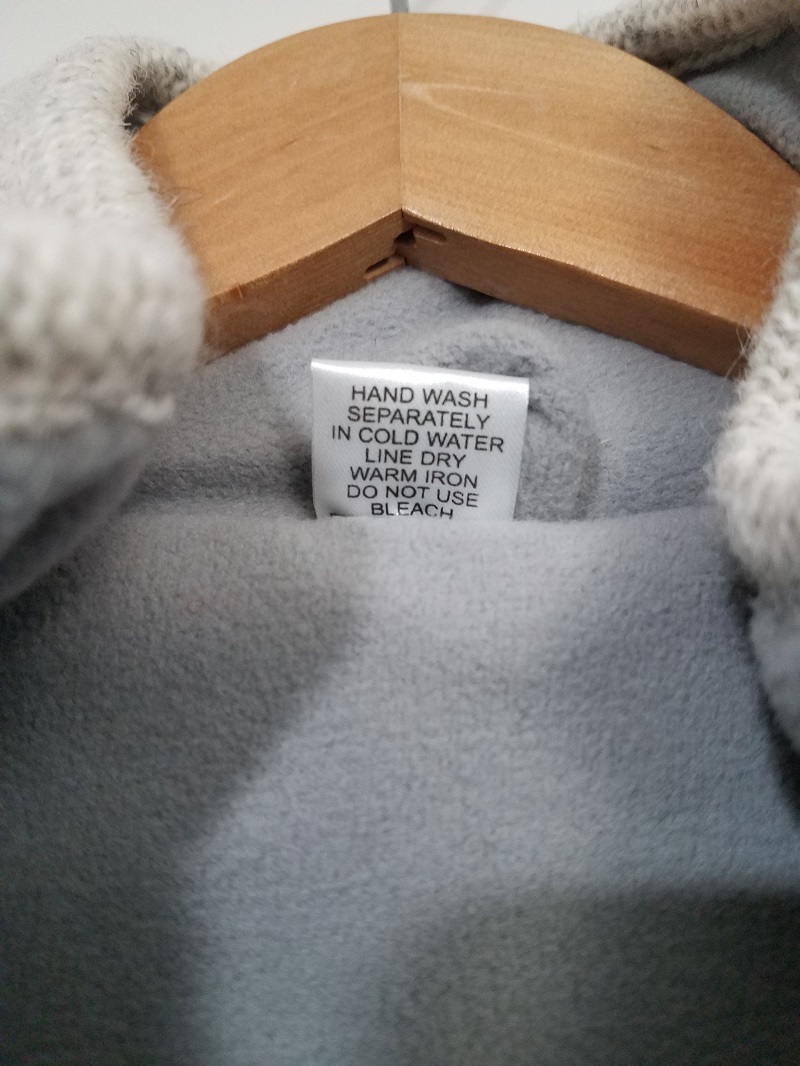 Wool blend with fleece lined unisex jacket