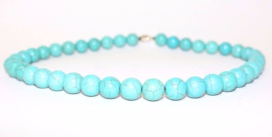 Tibetan Turquoise women necklace - Lobster lock