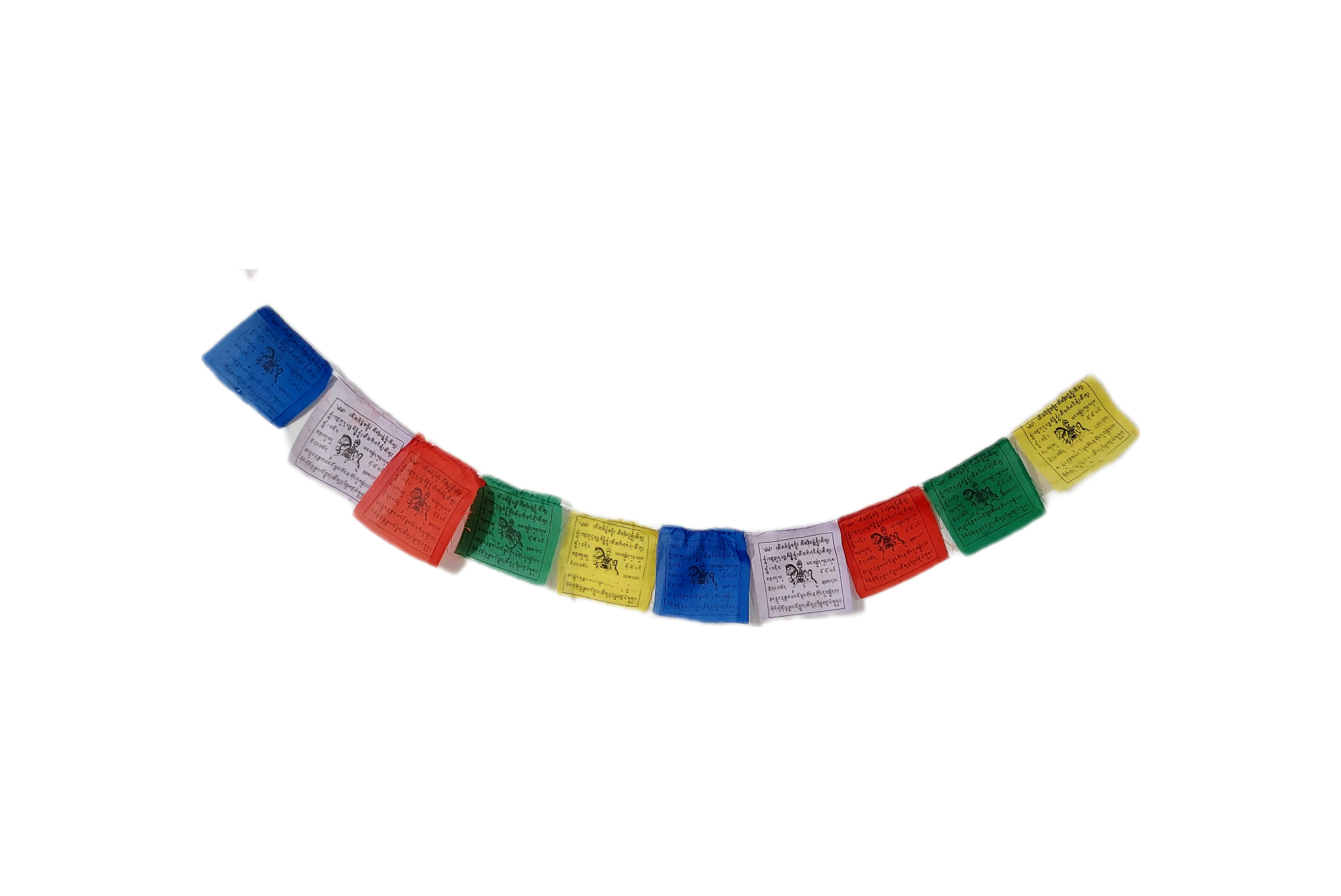 Tibetan Buddhist Prayer Flags - 150 inches