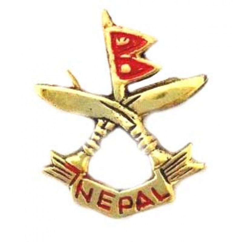 Nepali National Coat Lapel Pin