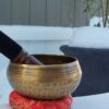 Tibetan Singing Bowl with wooden mallet